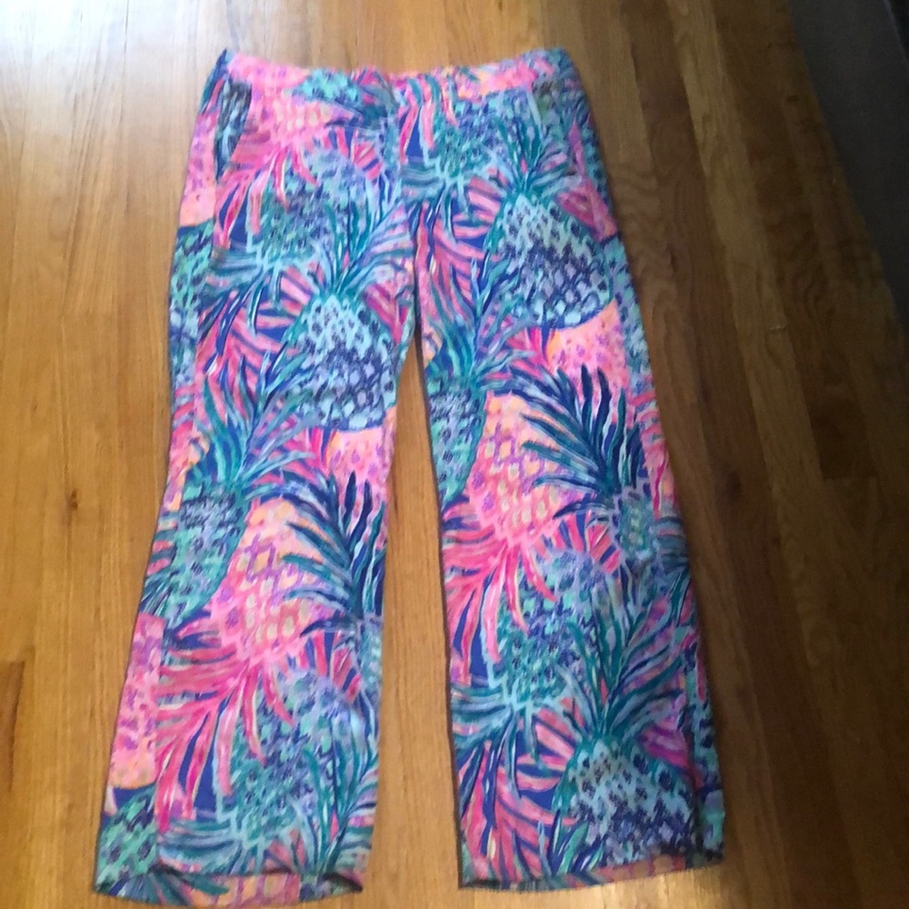 LILLY PULITZER BAL HARBOUR PALAZZO PANTS